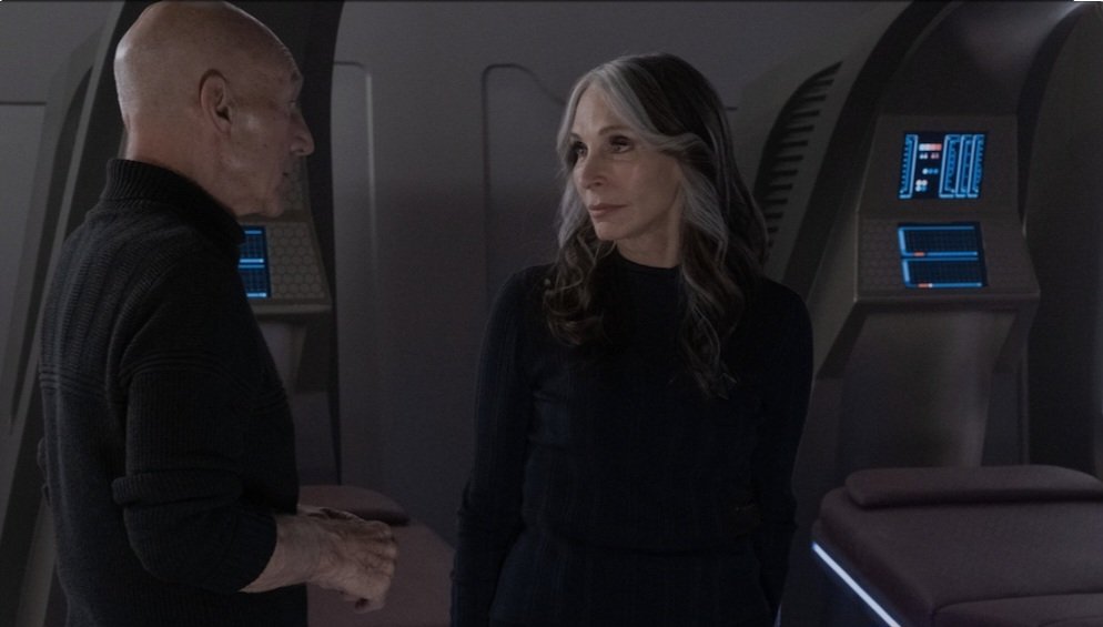 An intense moment between these two amazing people. 
Also, Happy Birthday    