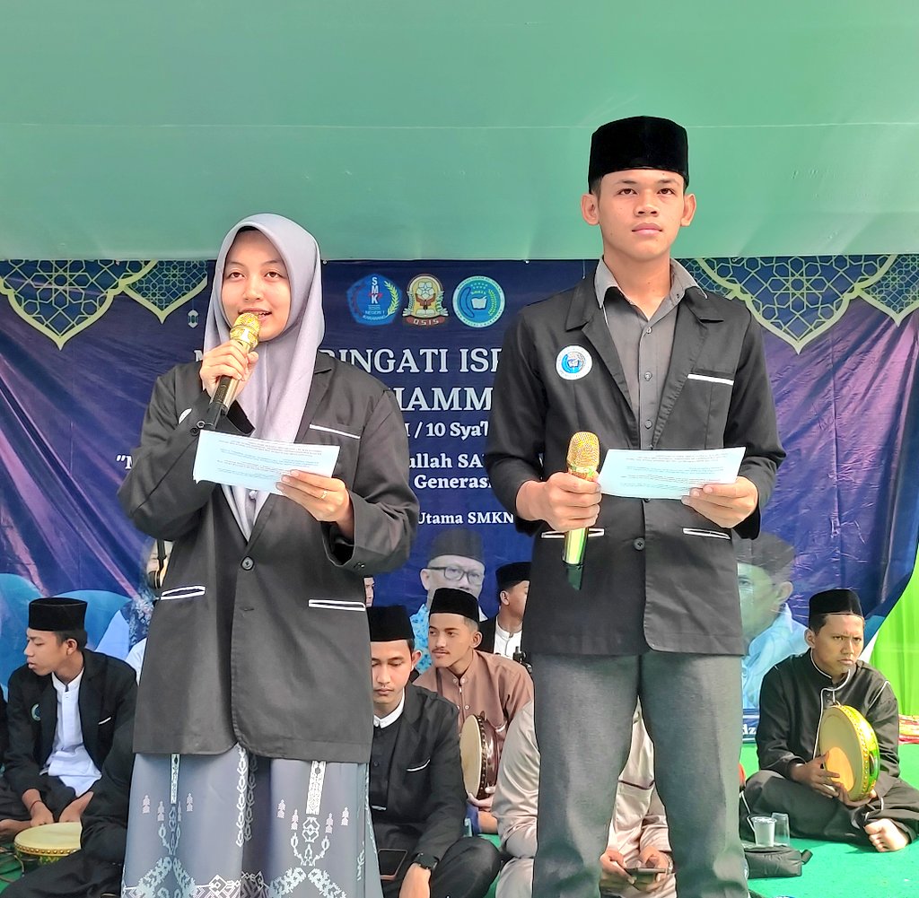 neskarstory's tweet photo. Hallo #neskarpeople
Alhamdulillah acara Peringatan Isra Mi'raj Nabi Muhammad SAW 2023 berjalan dengan lancar. 
@disdik_jabar @cadisdikwil4 https://t.co/55C8rPDiME