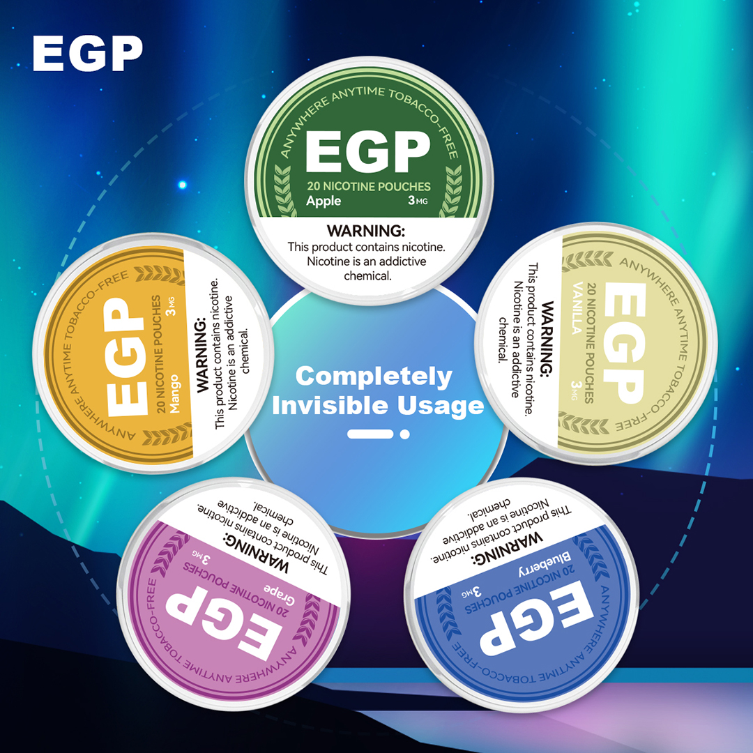 EgpTina's tweet photo. #EGP #NicotinePouches
Nicotine pouches are the ultimate way to quit smoking and a substitute for Snus or oral tobaccos. 
WHATAPP +8618620883352
#tobaccofree #smokefree #quitsmoking  #snus #SWEDISHSNUS #smoking #NicotinepouchManufacturer #wholesaler #Manufacturer #factory https://t.co/IKU6Oc9a9y