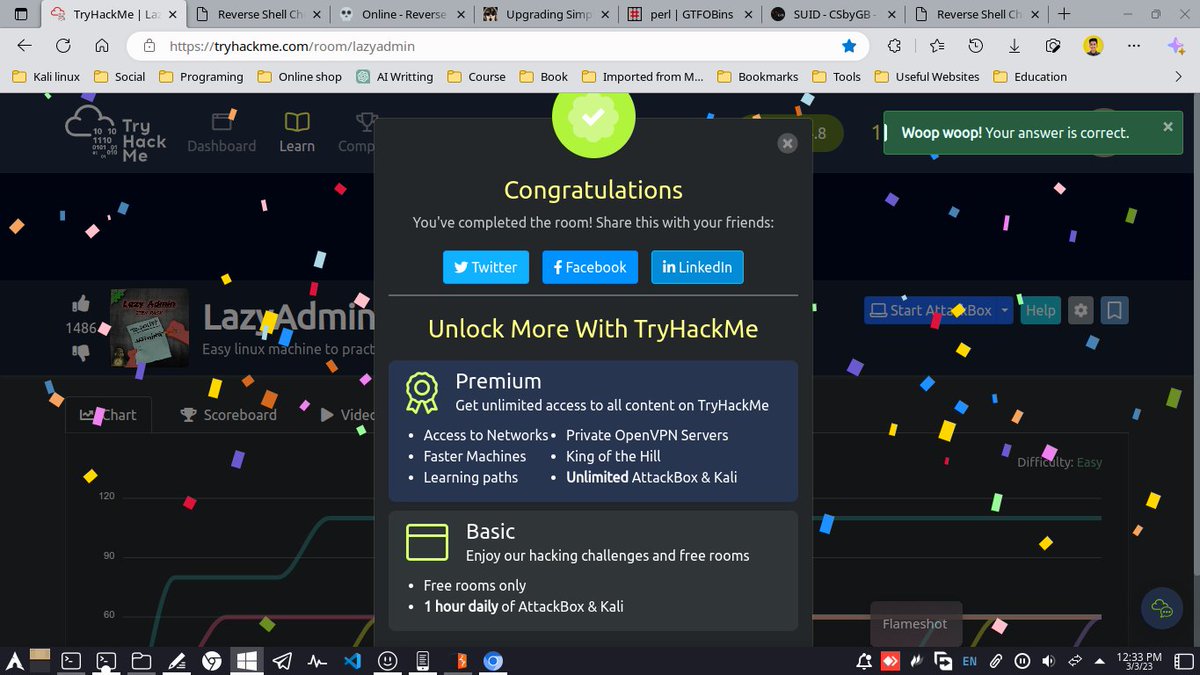 sany4sec's tweet photo. LazyAdmin - I have just completed this room!
My TryhackMe : https://t.co/5AypMGknYY
Check it out: https://t.co/7mV4bXdghX #tryhackme #security #linux #lazyadmin #ctf #ethicalhacking via @tryhackme https://t.co/fle0XsaK02