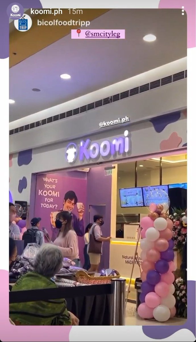 TeamJoshuaHK's tweet photo. #KoomiSMCityLegazpi is now open to serve your #GuiltlessGoodness faves! π Visit #KoomiPH at the Ground Floor to order today! @iamjoshuagarcia π https://t.co/TQjLJXHO5Z