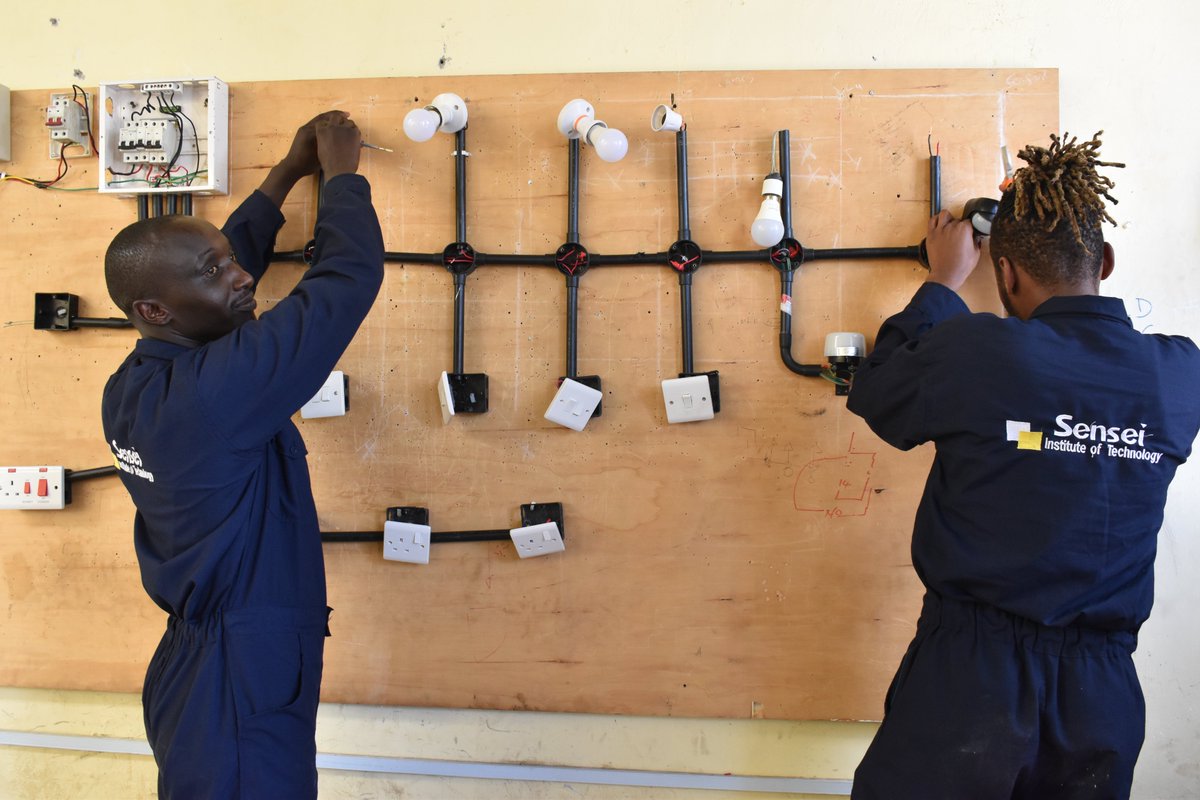 Creating a World full of opportunities through Practical Skills At Sensei college
#Kuinukaniskills   
#marchintake 
#electricalengineers 

Register today; Call/Whatsapp 0729 891 301 |  0717 951 055 
senseitechnology.co.ke
