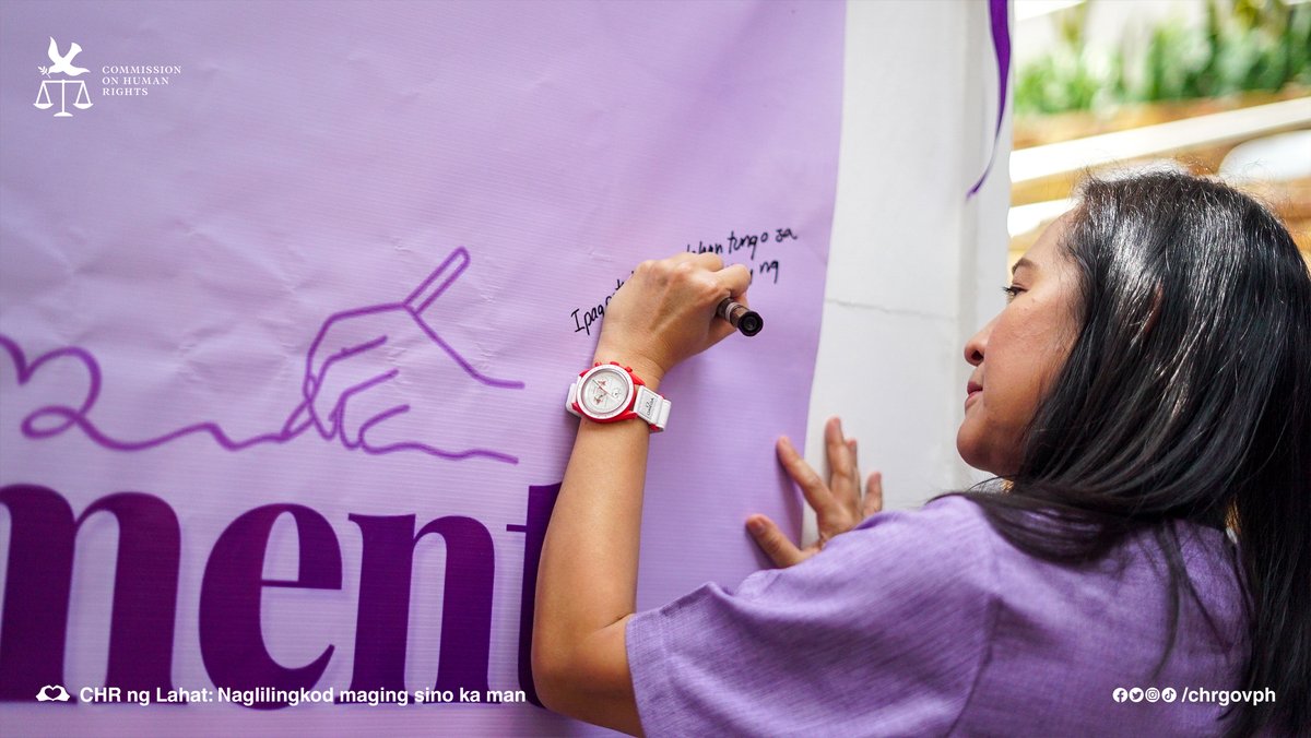 CHR Philippines on Twitter "As Gender Ombud, the Commission