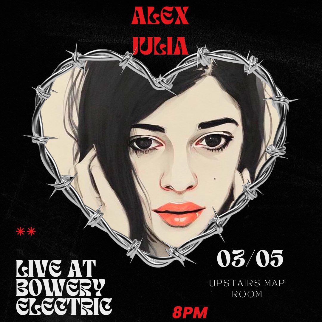 Still trying to process that I’m playing <a href="/boweryelectric/">The Bowery Electric ⚡️</a> this Sunday can’t wait to see you all there ❤️
ticketweb.com/event/such-a-p…