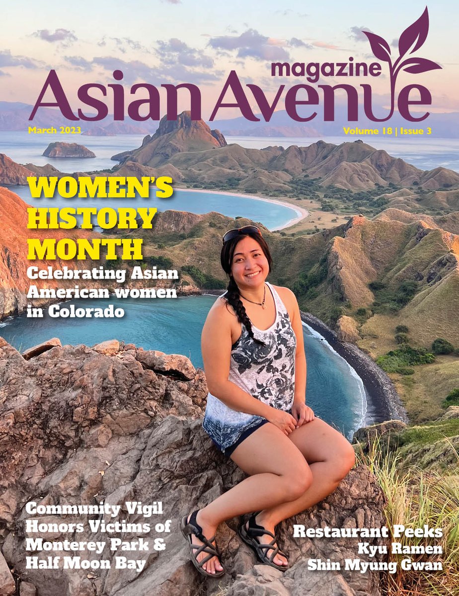 We are celebrating Asian American women in Colorado this month -- their contributions, talents, and achievements across various sectors/industries! Happy Women's History Month! issuu.com/asianavemag/do…