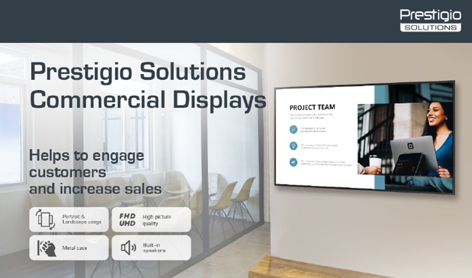 asbis_me's tweet image. Prestigio Solutions commercial displays irreplaceable for any business nowadays. It has been proven to increase sales, brand awareness &amp;amp; even overall customer experience

prestigio-solutions.com/catalog/profes…

#Prestigiosolutions #Commercialdisplay #Multiboard #LCD #Interactive #LCDTV #ASBIS