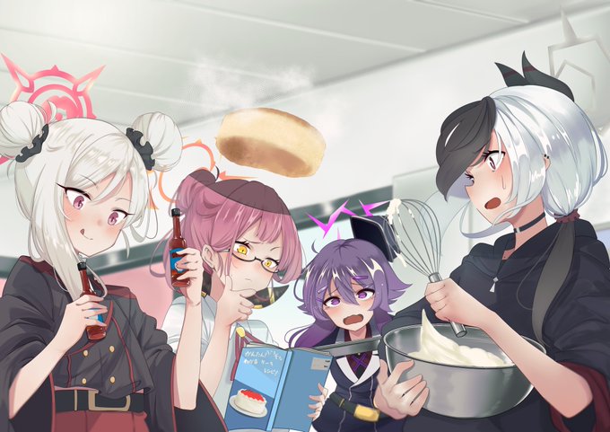 アル「お祝いのケーキを作るわよ!」
ハルカ「はい!!」
カヨコ、ムツキ(あ、ダメなやつだこれ…)
#ブルーアーカイブ2周年 