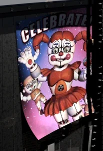 today's clown of the day is Circus Baby from Five Nights at Freddy's! 