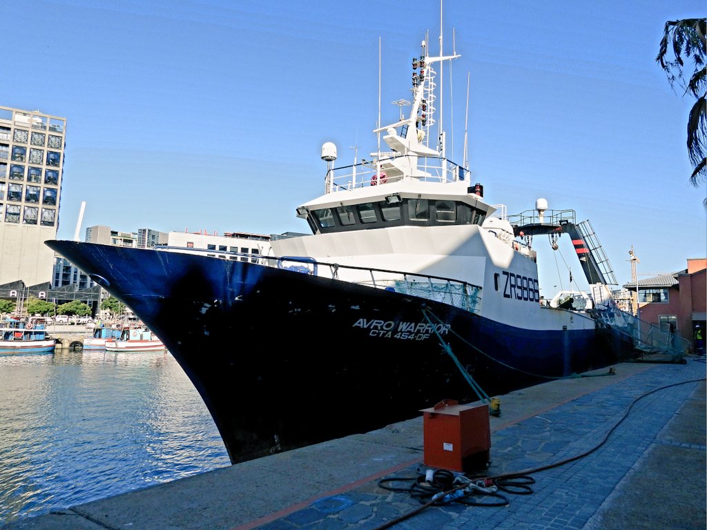 Zag deze vorige week nog in kaapstad, is nog door  A&amp;l Hoekman uit urk gebouwd.
Avro Warrior.