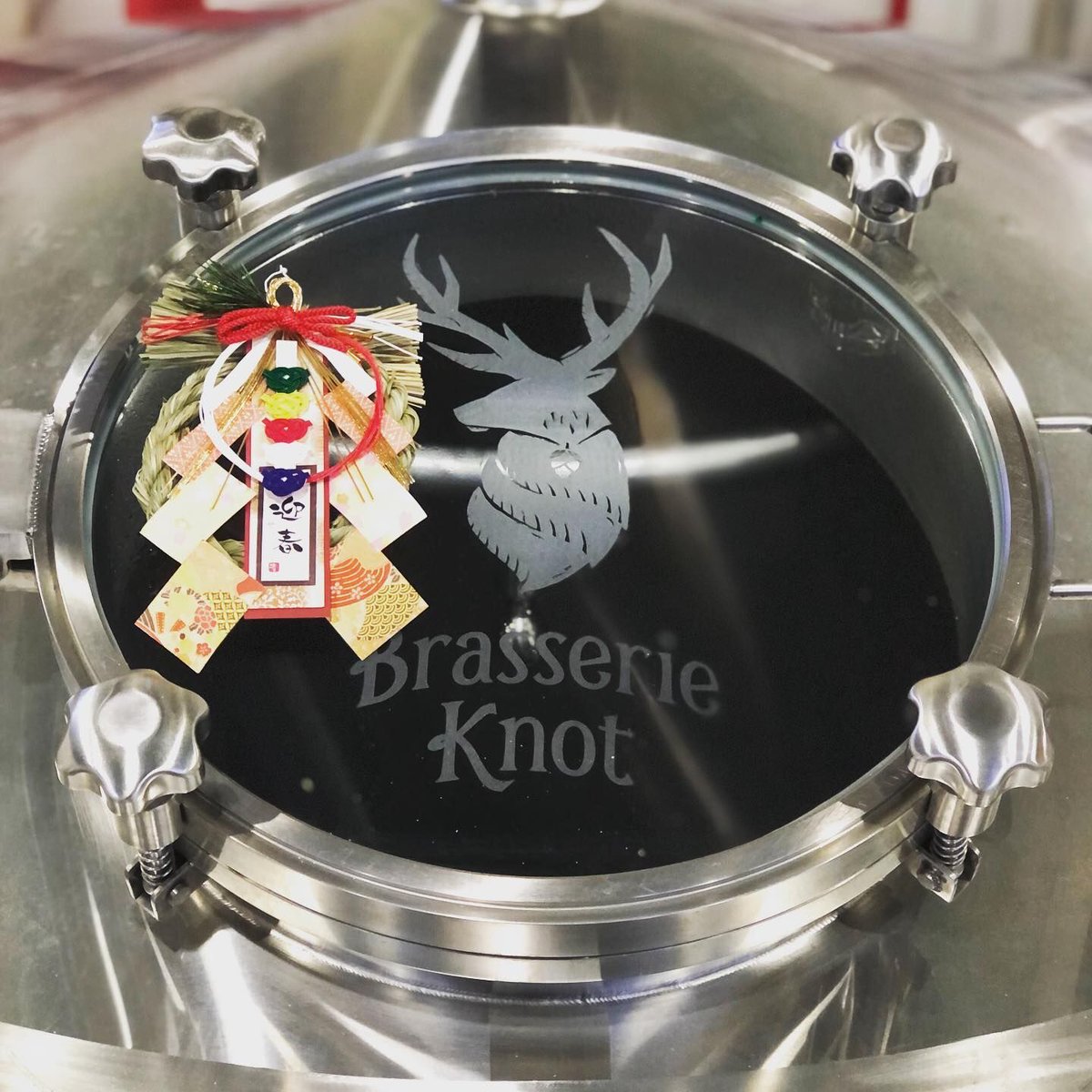 Yolong_Brewtech's tweet photo. Get a sneak peek at one of our 20HL 4 vessels steam heating fully automatic brewery projects in Japan - Brasserie Knot.

It's a great honor to share family photos of Brasserie Knot along with details of the brewery.

https://t.co/XjhadpDpKJ
info@yolongbrewtech.com https://t.co/mNEh6eyFqs