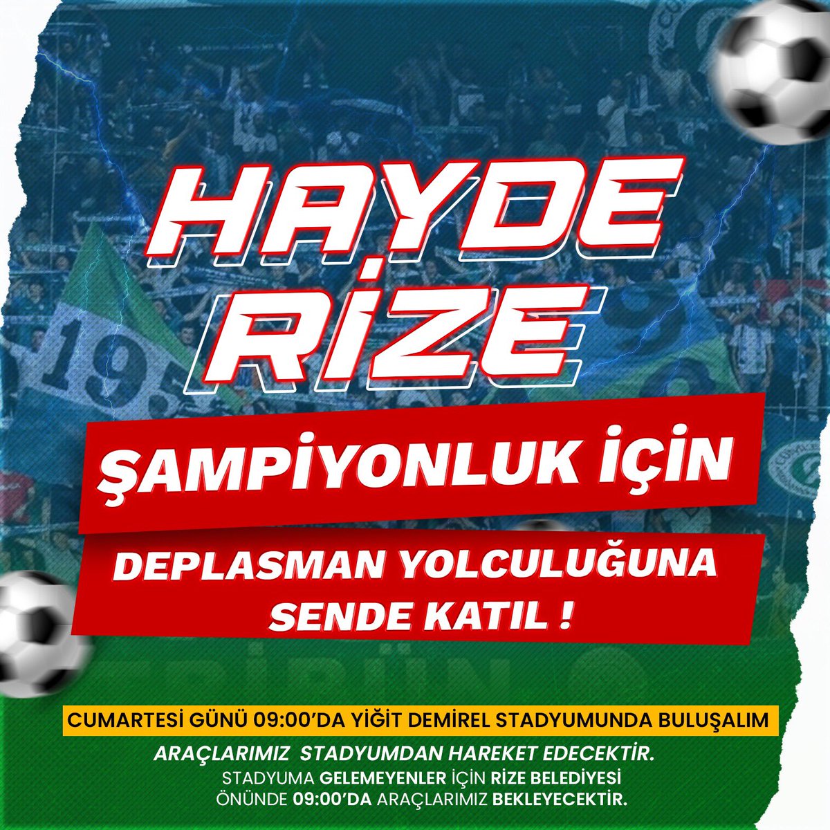 cumlealemrize's tweet photo. Bir şehir geliyor arkandan, sadece inan!

04 Mart Cumartesi 
Hareket Yeri: Yiğit Demirel Stadyumu Maraton Tribünü 
Toplanma Saati: 09:00
Hareket: 10:00 https://t.co/uw3P54YIm6
