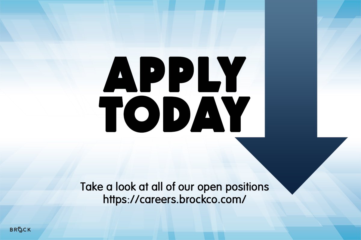 brockcoinc's tweet photo. Brock is looking for #foodservice superstars for positions in #Massachusetts. Check our website for details or email cwhalen@brockco.com to #applynow. https://t.co/5xidXTvAM3
#Brockjobs #MAjobs #utility #GM #DiningRoomManager #GrillCook #independentschooldining #summercamp https://t.co/yfspNRNyDn