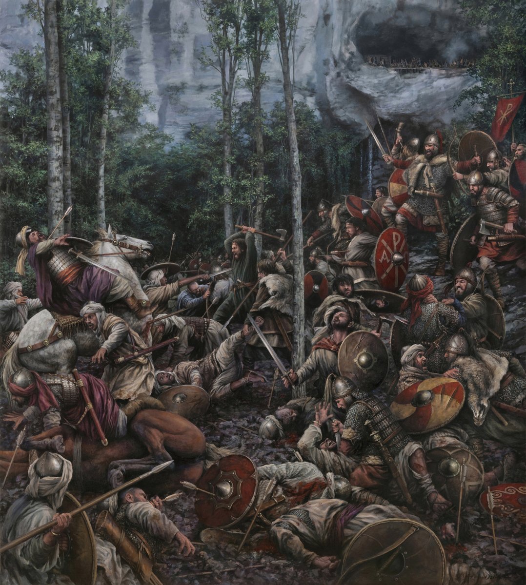 perezreverte's tweet image. Lo último (y magnífico) de Augusto @DalmauFerrer se titula "La primera victoria".