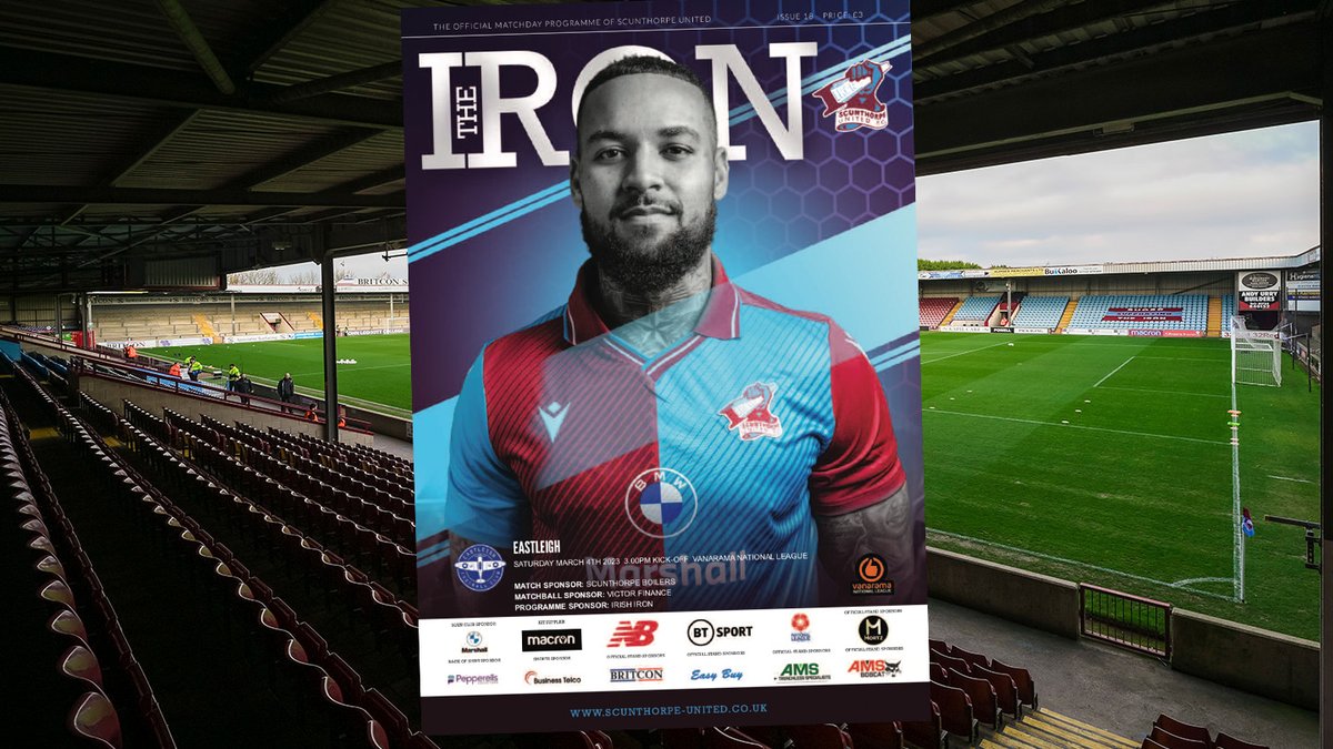 THEIRONProg's tweet photo. 📚 Details for the game vs Eastleigh on Saturday 👉 https://t.co/qI6l5oHpu3

These are on sale from the club shop, which is open until 4pm today and 11am-5pm tomorrow. Please email sufcshop@scunthorpe-united.co.uk if you'd like to purchase online. 

#UTI #IRON https://t.co/w9EE6ou9wL
