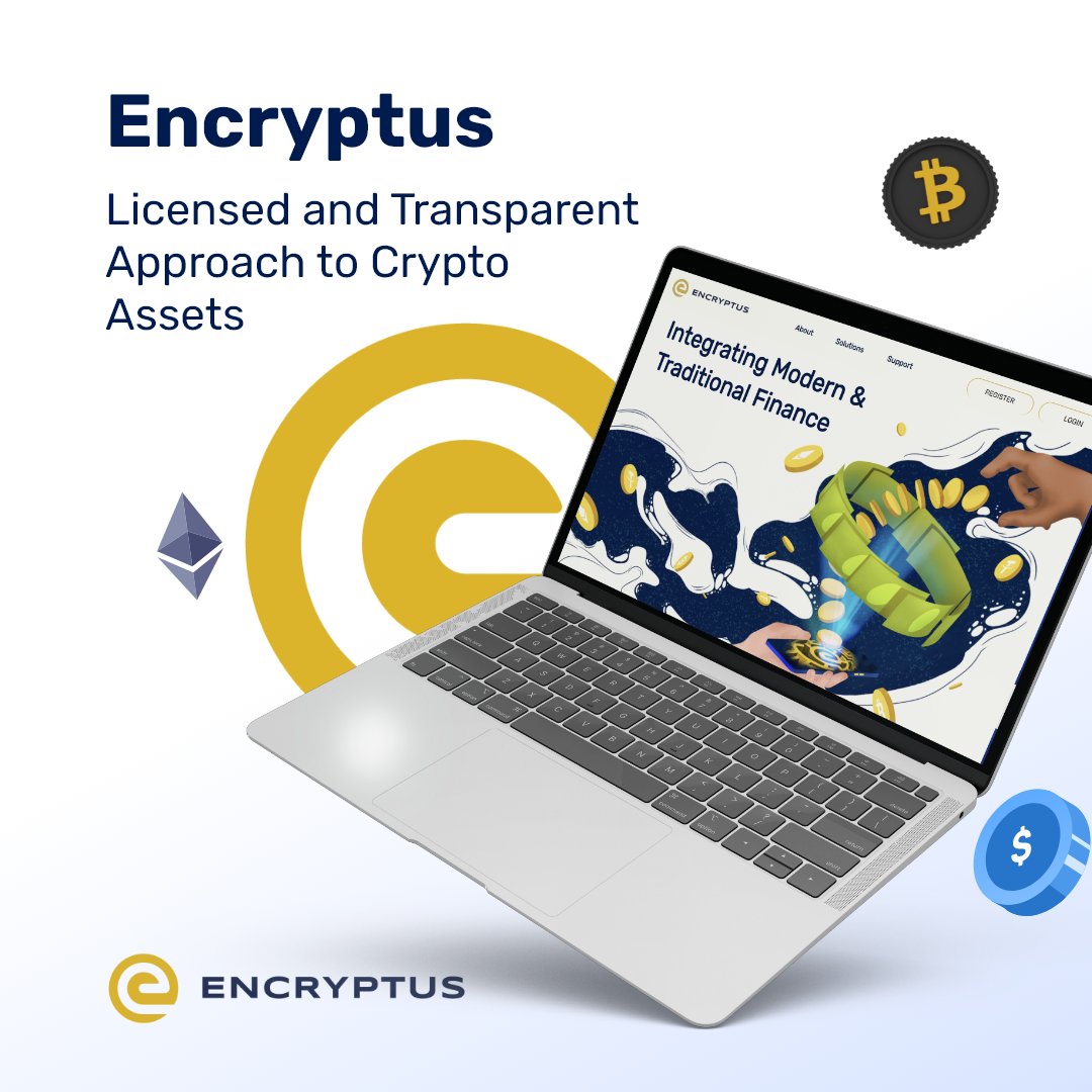 EncryptusGlobal's tweet photo. Crypto On Ramp and Off Ramp made easy with @EncryptusGlobal. Our licensed and compliant platform makes buying and selling crypto assets simple, secure, and fun.
#Encryptus #HappyCustomers #SecureTrading #FunTrading #CryptoForAll https://t.co/jso14TUUKK