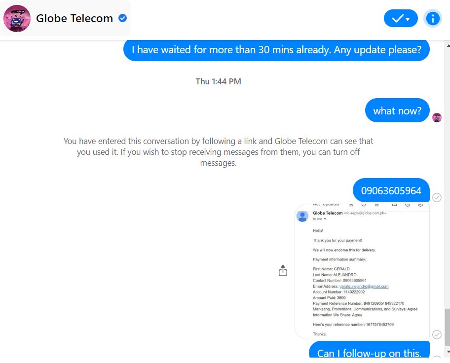 YoungExcellency's tweet photo. @talk2GLOBE can't you understand that the Globe One you are referring to is not responsive since yesterday. So please stop referring me to the app. Need a concrete response to my query. https://t.co/M1FBW3Jnfs