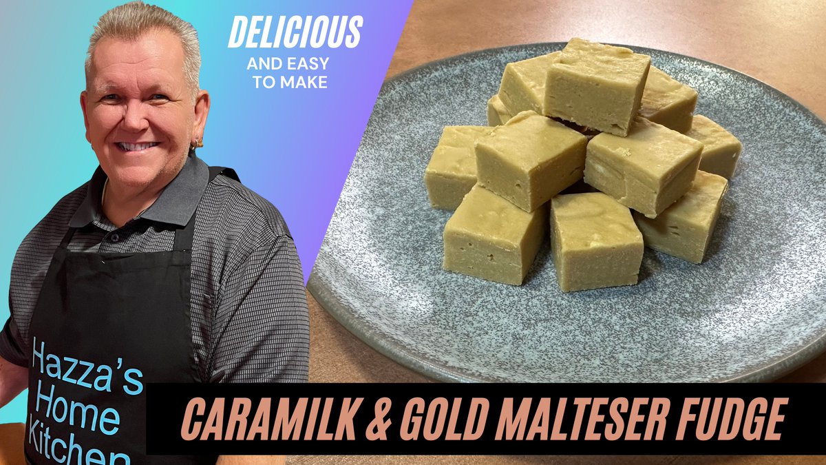 KitchenHazza's tweet photo. How to make Caramilk &amp; Gold Malteser Fudge. ONLY 3 INGREDIENTS!  Quick &amp;... https://t.co/6yIFhJQNPy via @YouTube https://t.co/0l1ci26qwr
