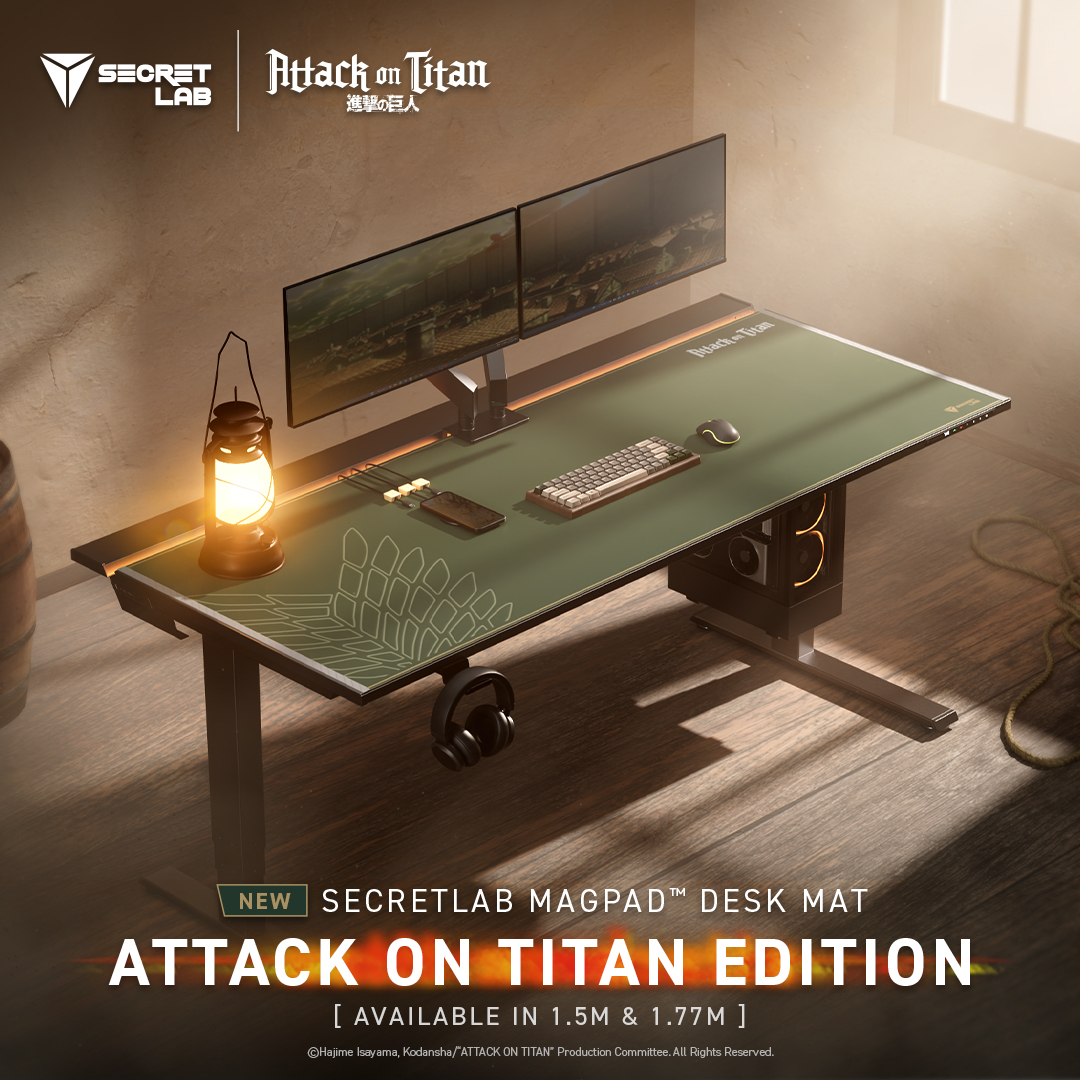 Secretlab on Twitter "Rejoice, Scouts. Take your place amongst humanity’s bravest and equip