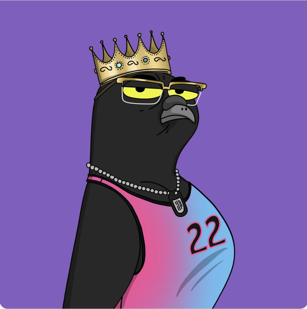 capecod_ek's tweet photo. Keep listing CROWNS 👑 on the clearance rack. I’ll keep buying!  This Heater Pidgy🔥 deserves a GANG GANG @GutterCatGang #NFT #GutterCatGang https://t.co/SXRLaWw7DG