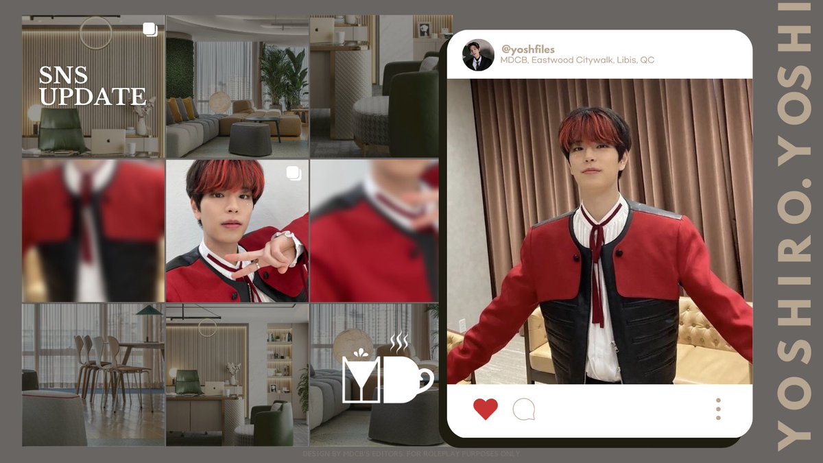 ㅤ⠀
             sns update from yoshiro.⠀⠀⠀⠀
             03/03/2022 —– 03:16 pm

⠀