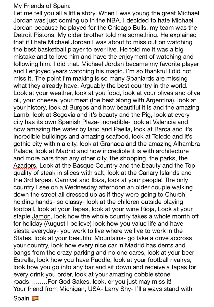 I’m American and this is what I think about Spain