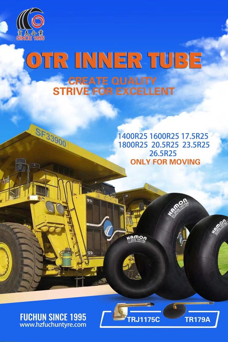 JFuchun's tweet image. FuChun since 1995
specialize in the production of all knids inner tubesfor car,motorcycle and bicycle together with high-intensity flaps
hzfuchuntyre.com
#innertube #autoparts #exhibitions