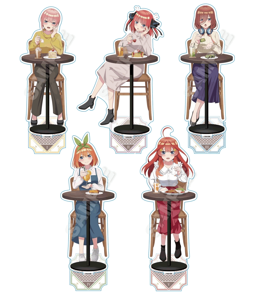 五等分の花嫁アクリルスタンドまとめ売り アニメグッズ | filmekimi