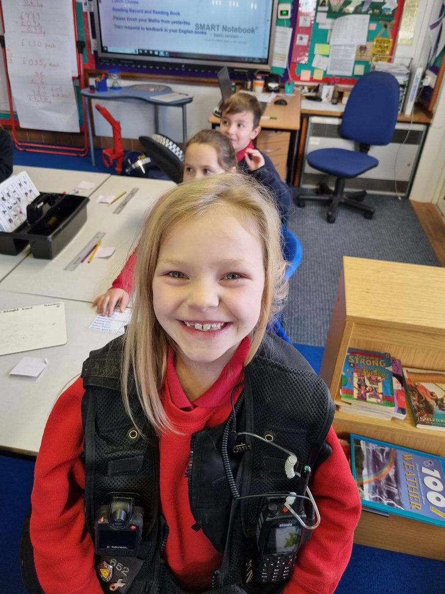 Bodmin Police (@bodminpolice) on Twitter photo PC Pickin and PC Williams from the Bodmin Neighbourhood team visited Year 3 at St Mary's school Bodmin
They were joined by PC Hartley and her Police Dog Gwen.
Gwen very much enjoyed the attention showing off her favourite toy
<a href="/CornwallDogs/">Cornwall Police Dogs</a> PC Pickin and PC Williams from the Bodmin Neighbourhood team visited Year 3 at St Mary's school Bodmin
They were joined by PC Hartley and her Police Dog Gwen.
Gwen very much enjoyed the attention showing off her favourite toy
<a href="/CornwallDogs/">Cornwall Police Dogs</a>