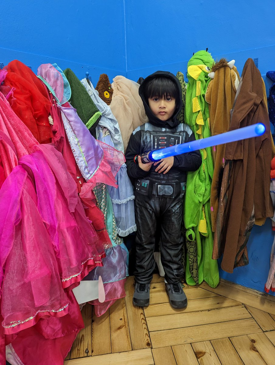 Nursery look fantastic in their costumes #ColumbiaWBD