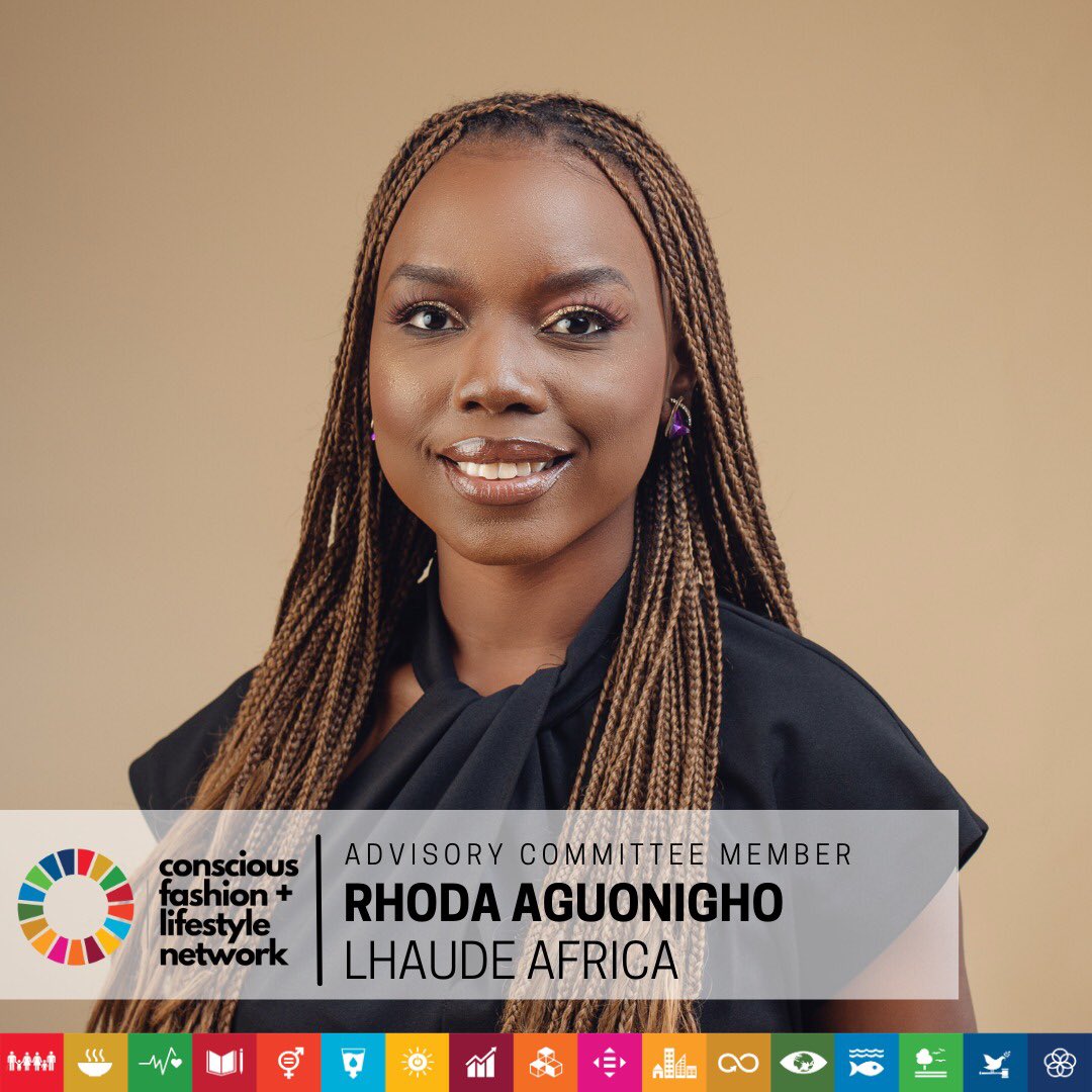 Pleased to announce that I have joined the United Nations Conscious Fashion and Lifestyle Network as an advisory committee member. The Network engages the fashion industry to accelerate action in support of the #SDGs. Learn more:  consciousfashionlifestyle.org