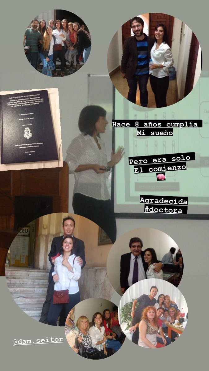Hace 8 años rendía mi tesis #doctora