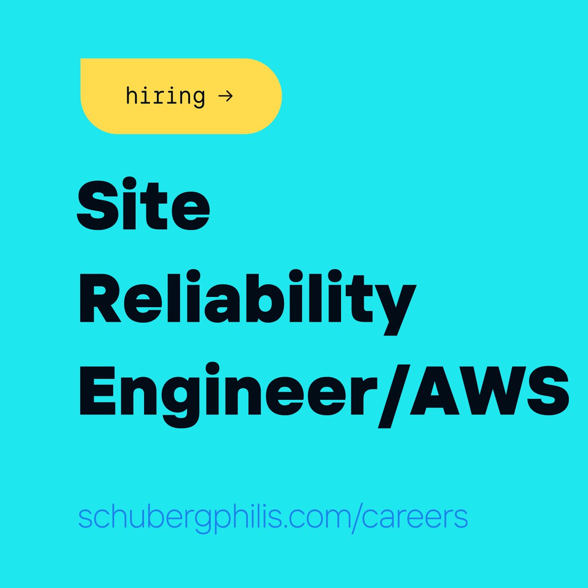 Are you a T-shaped engineer who likes the idea of building landing zones in mission-critical environments? Experienced with AWS or ready to get well acquainted? Great! Apply to our AWS Site Reliability Engineer vacancy: schubergphilis.com/en/careers/sit…