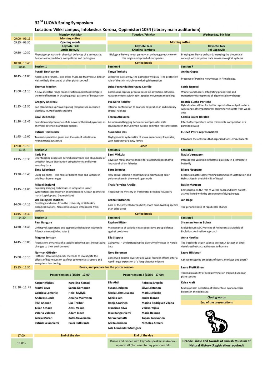 LUOVA Spring Symposium tweet media