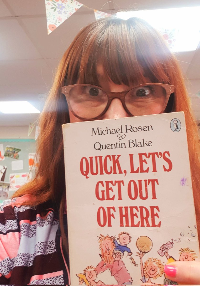 Dear <a href="/MichaelRosenYes/">Michael Rosen 💙💙🎓🎓 NICE 爷爷</a> Apologies in advance if,at your schools workshop this afternoon,a rather fan-girly English teacher blurts overexcited nonsense at you. You are my favourite poet in all of the world,since 'Eddie and the Gerbils'&amp; I'm so thrilled to bring my class to see you🤩