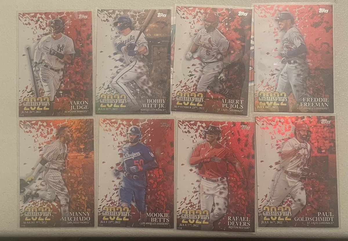 <a href="/stokesboyscards/">stokesboyscards</a> <a href="/sports_sell/">@SPORTS_SΞLL</a> <a href="/TonysCards/">Tony Snider</a> <a href="/CardboardEchoes/">CardboardEchoes</a> <a href="/HobbyConnector/">The Hobby Connector ™</a> Greatest hits $2 ea