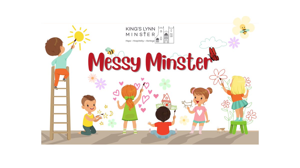 ✨Our next Messy Minster session is on Saturday 18th March at 11am.

We will be looking for the first signs of spring in the Minster churchyard, inspecting our bug hotel, sowing wildflower seeds and creating some nature inspired crafts.🌼

Book here: bit.ly/KLMinsterEvents