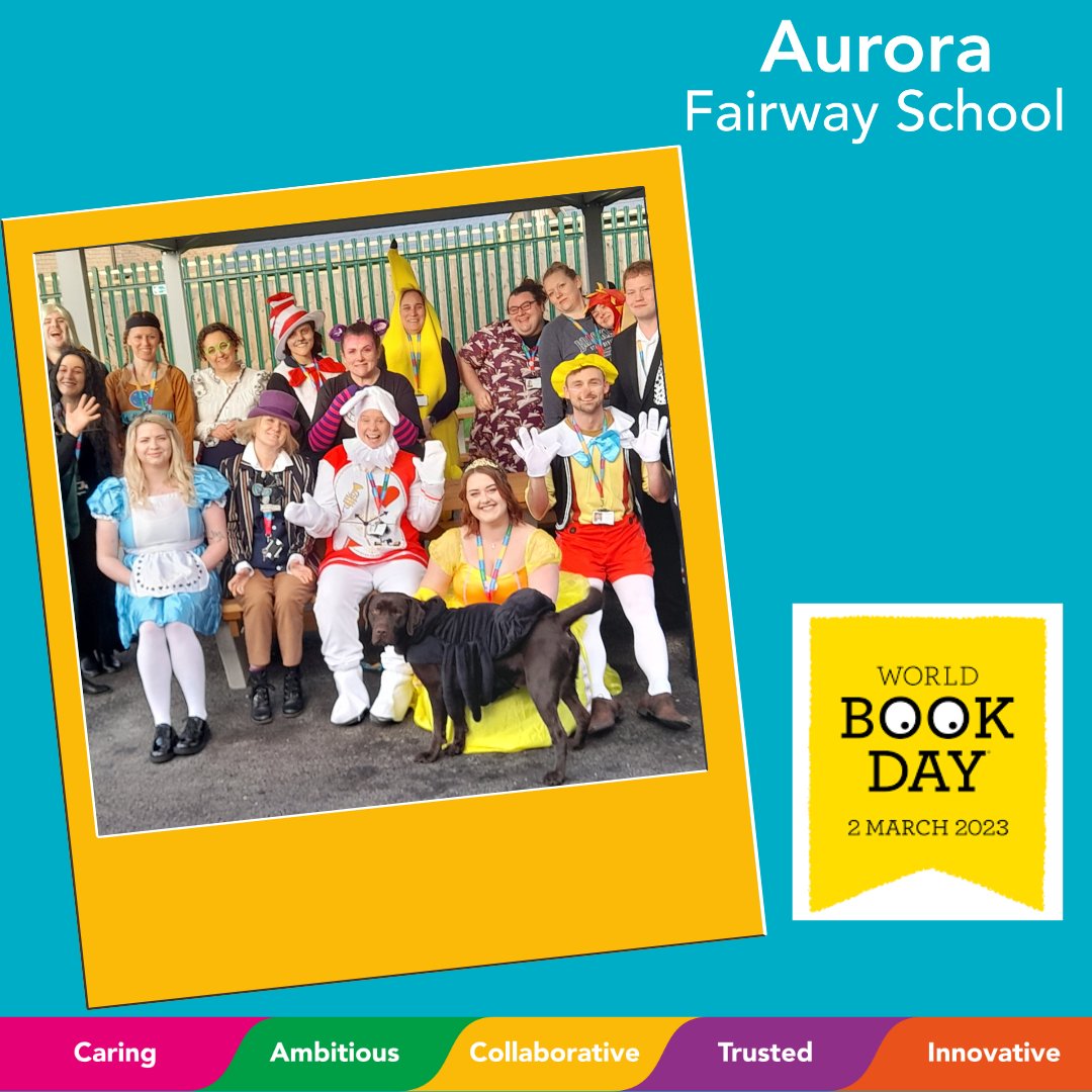 The team at Fairway School had lots of fun celebrating World Book Day.

#WorldBookDay #SEN