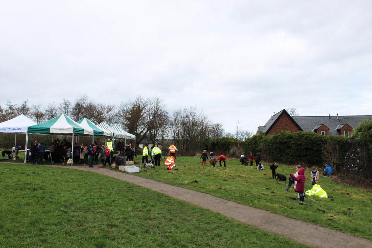 Our officers are having a fantastic time creating a community forest with school children at Rosebank, Hensingham, today. 

Around 400 trees will be planted as part of a programme to create up to 150 hectares of woodland across Cumbria.

<a href="/CumbriaCC/">Cumbria County Council</a>  @CumbriaWoodland