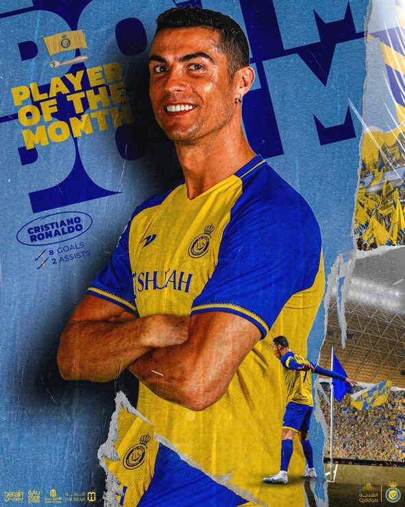 AlNassrFrance's tweet photo. Si Ronaldo marque 2 buts ou plus cette après-midi face à Al-Batin, on vous offre 1 maillot domicile floqué du joueur de votre choix. 
RT + Follow pour participer. https://t.co/EjPFHvLtha