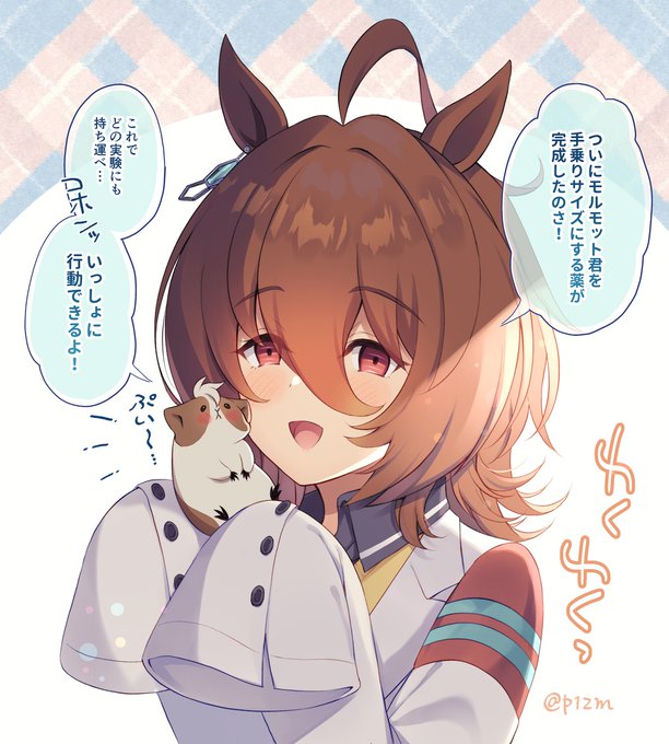 モルモット君の小型化に成功したタキオン 