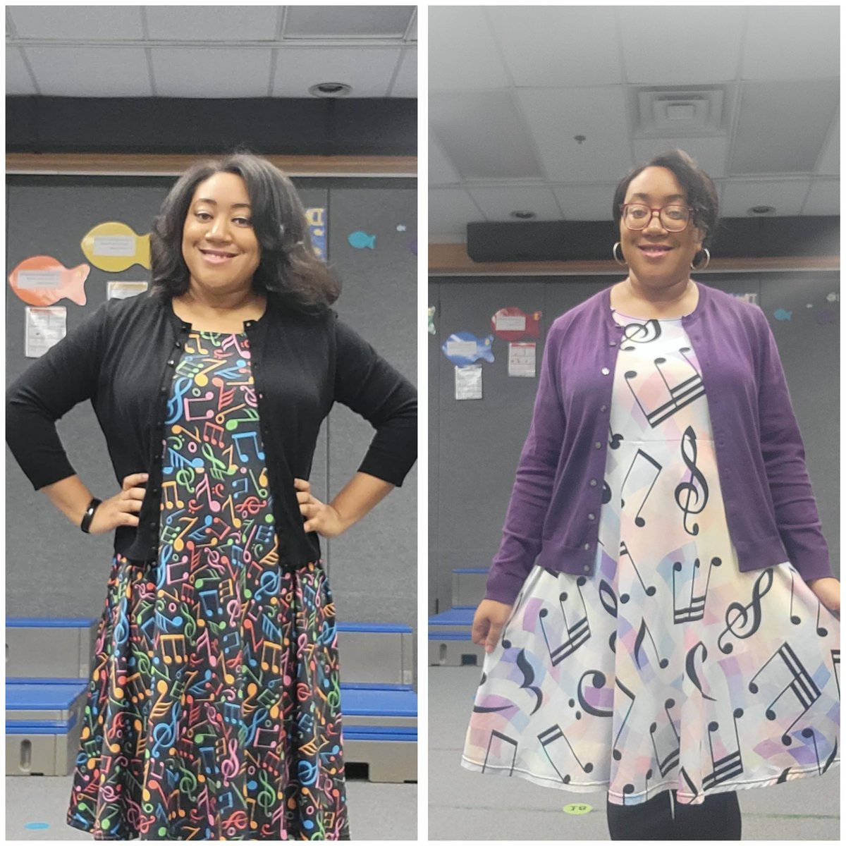 Happy Music In Our Schools Month! Looking forward to wearing many musical outfits and sharing pictures of what goes on in the music classroom! Here's Day 1 and 2 #MIOSM #MusicTeacher