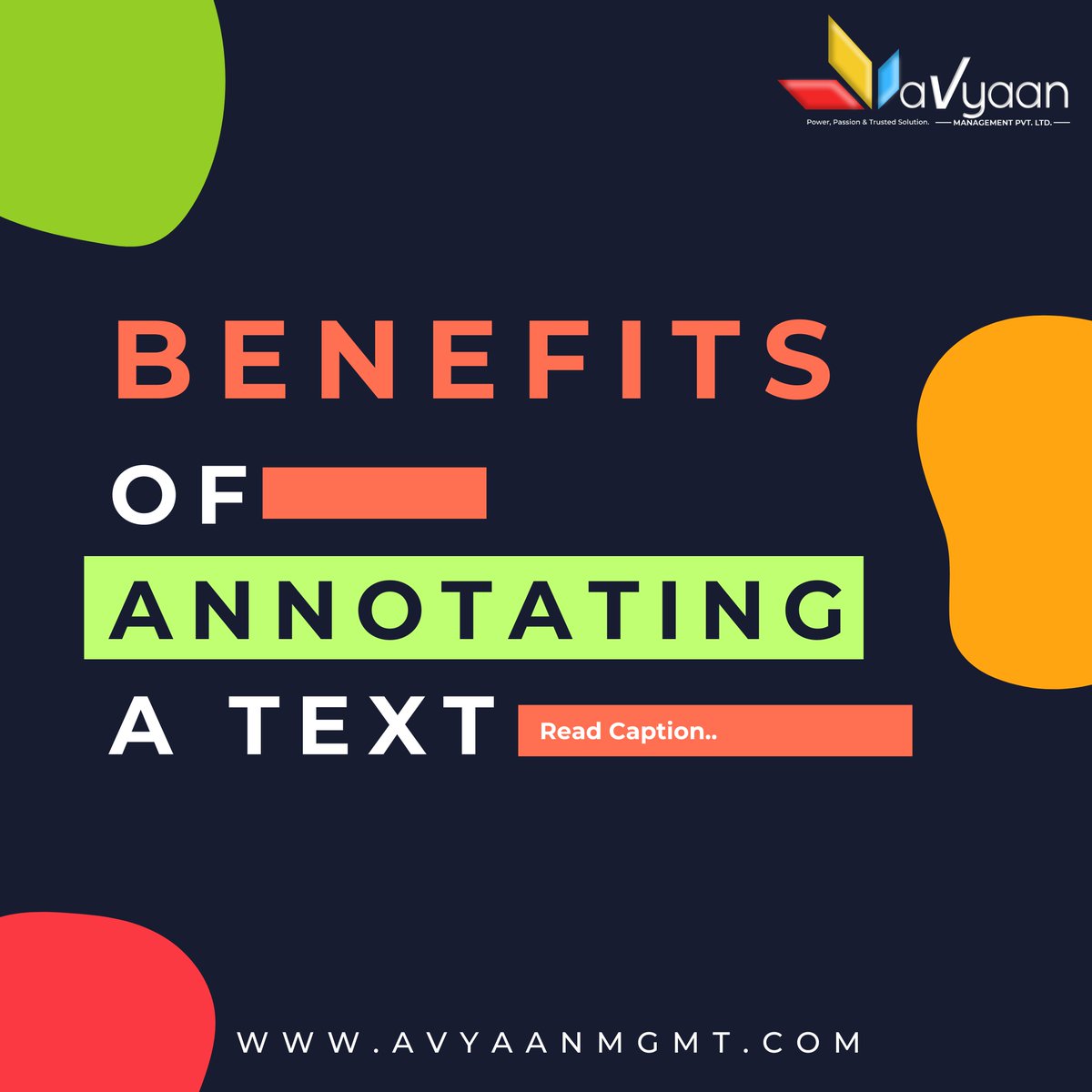 Avyaanmgmt's tweet image. &lt;Keeping track of key ideas and questions.
&lt;Helping formulate thoughts and questions for deeper understanding.
&lt;Fostering analyzing and interpreting texts.
#textannotation #aiml #ai #ml #avyaan #avyaanteam #annotations #projects #itsouching #itcompany