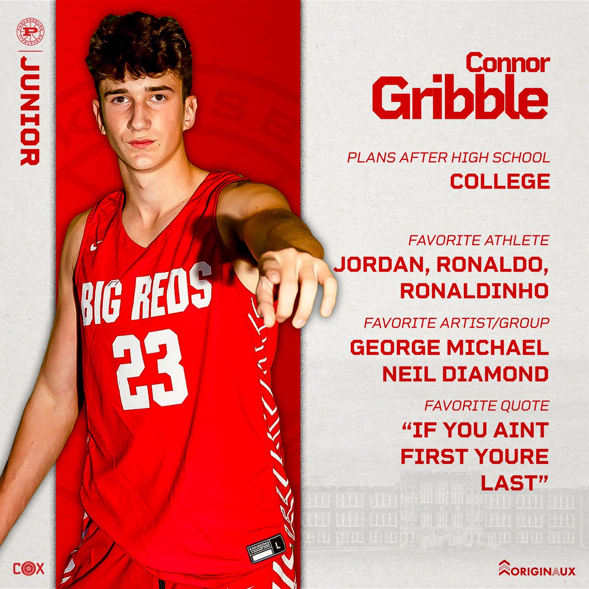 Junior Spotlight - Connor Gribble
#GiveEverything