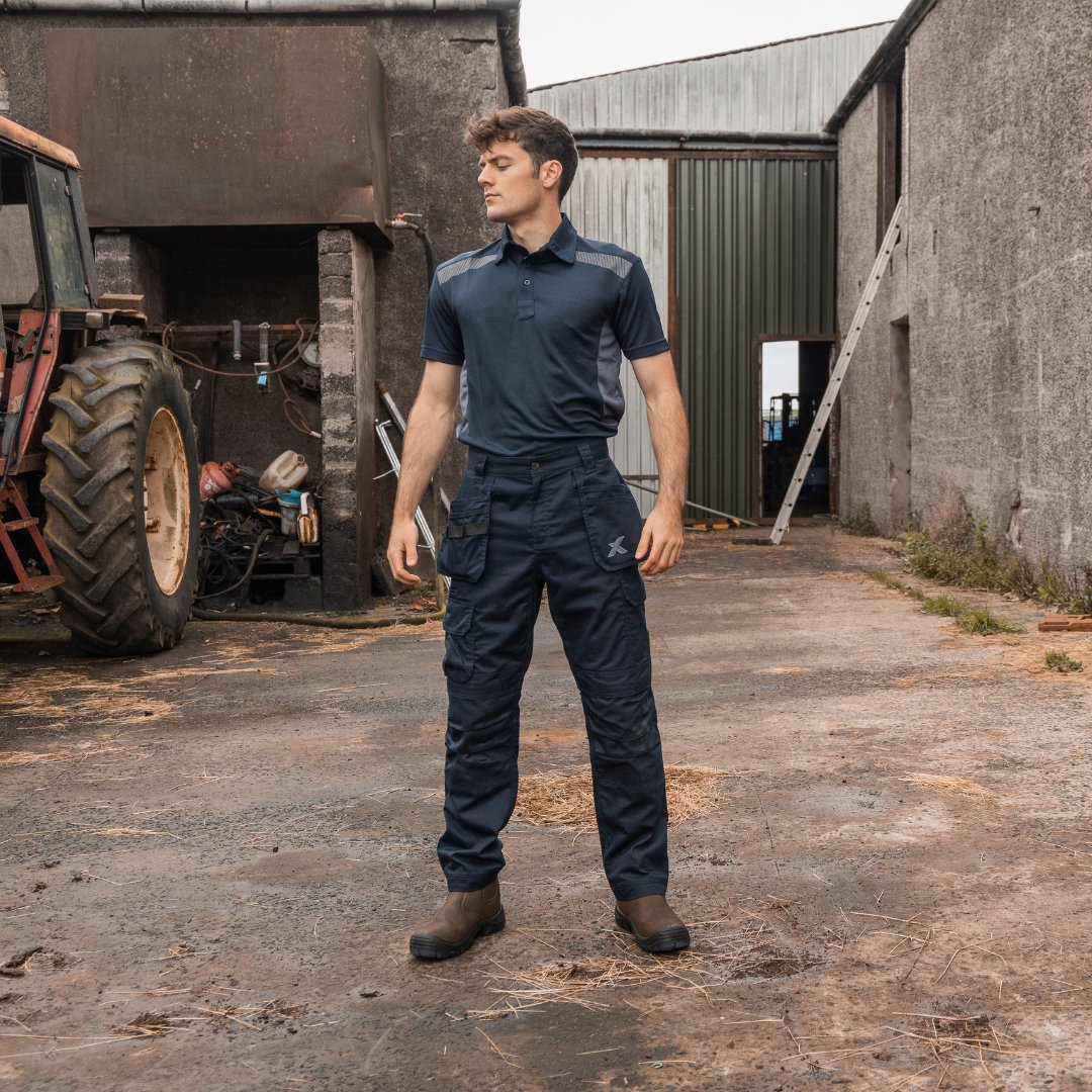 Tackle any challenge with confidence and style. #hardworkingcomfort #XpertWorkwear