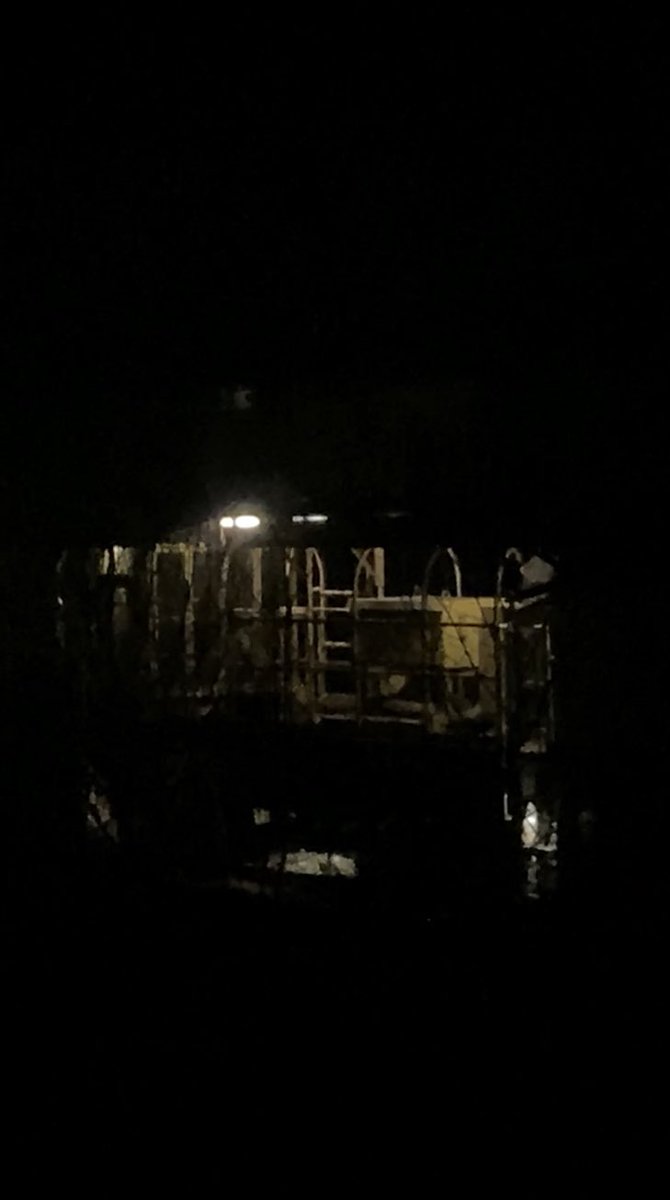 RichRSin's tweet photo. @networkrail Does anyone know what type of train this is and what it’s carrying. Stopped at Mouldsworth station for over an hour last night. #train #strange https://t.co/VOD71mb7B5