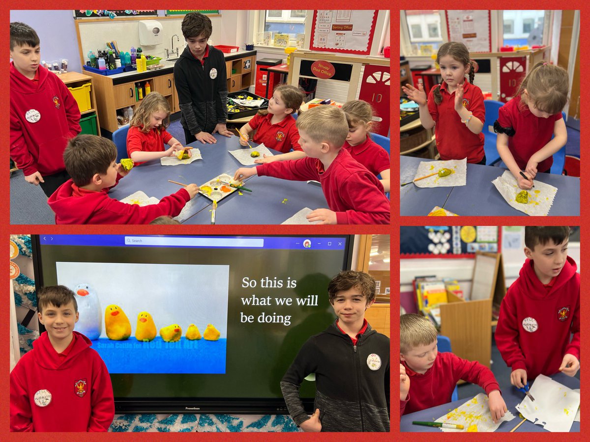 MidCalder_PS's tweet image. P2 loved their P7 leadership lesson on how to create chicks out of rocks to celebrate the start of spring. We developed our listening, problem solving and creativity skills in this challenge! 🐥🪨#MCPSP2 #MCPSP7 #PupilsAsTeachers