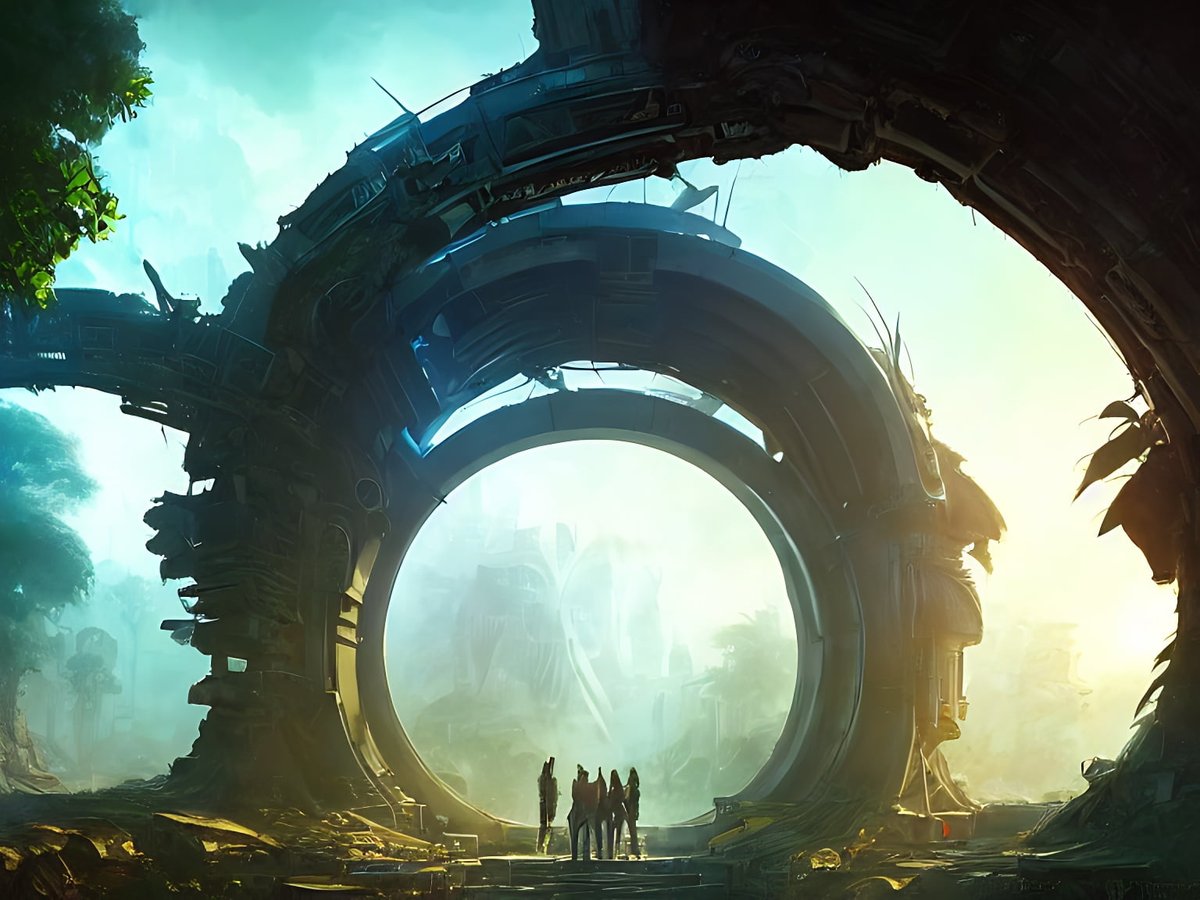 Frizz_ai_art's tweet photo. Exploration of the ancient ruins on Epsilon Indi II
.
Made with #lexicaAI
.
.
.
#digitalart #generatedart #aidigitalart #aigenerativeart #aiart #aiartwork #digitalartist #digitalcommunity #aiartgallery #stablediffusion #lexicaart #scifi #ruins #alienplanet #explorers #epsilonindi https://t.co/qvzEwaAYUQ