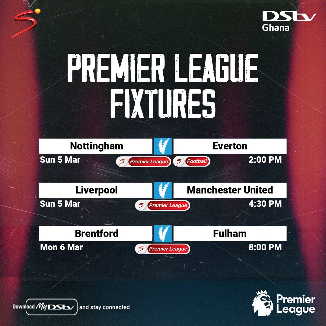 DStv Ghana on Twitter "We have a big game today. Will Manchester
