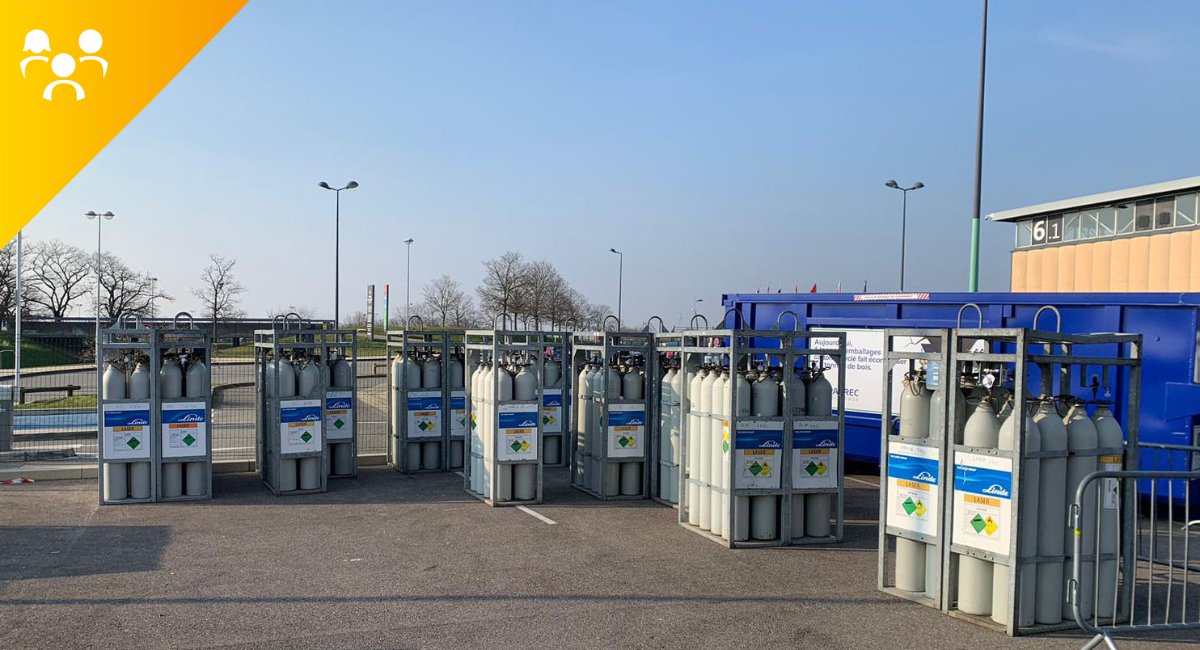 Plus de 500 bouteilles livrées aux exposants du salon Global Industrie qui démarre la semaine prochaine à Lyon.
Un succès collectif de nos équipes ventes, parc, assets et logistique. Merci et bravo !