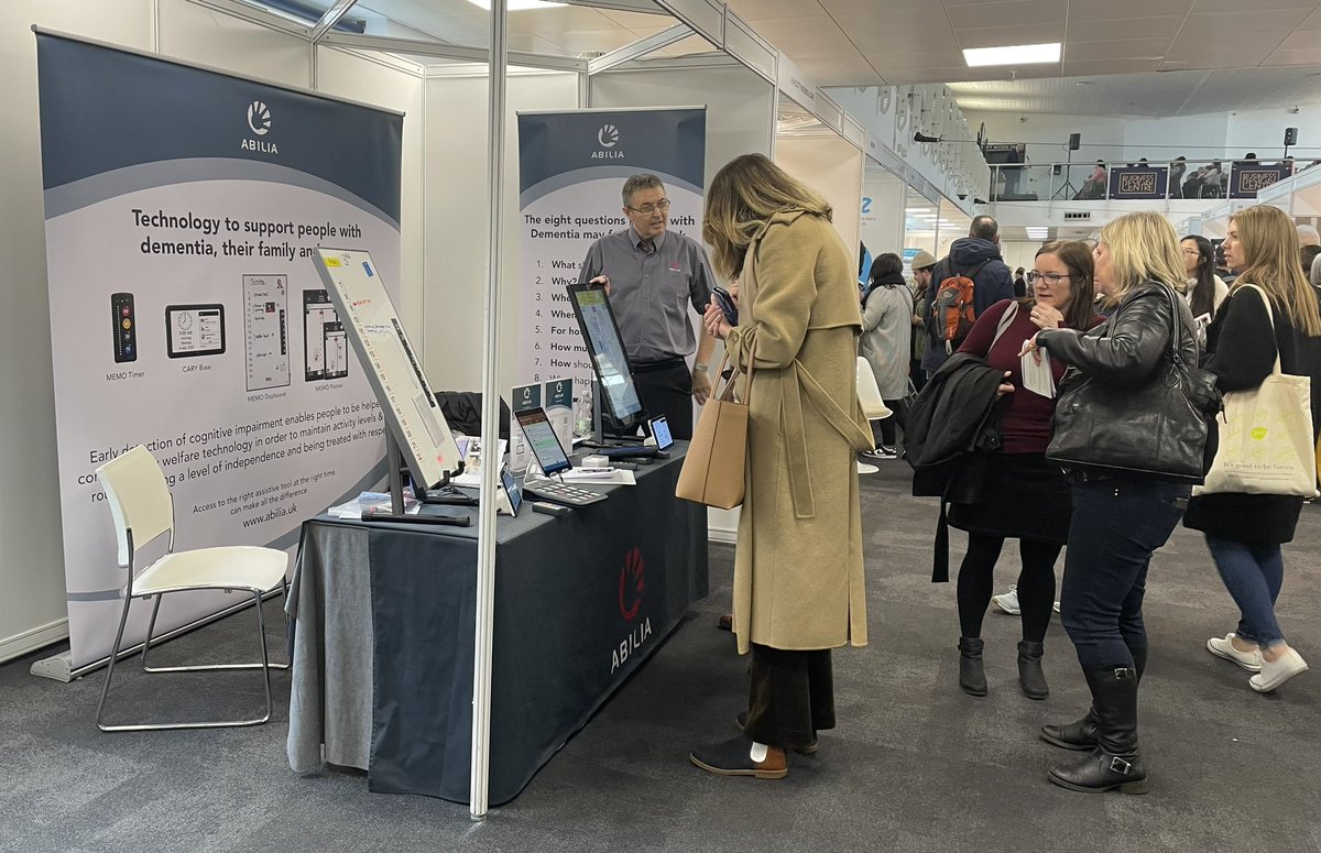 Abilia UK (@abilia_uk) on Twitter photo A busy start to Day 1 of <a href="/AlzheimersShow/">The Alzheimer's & Dementia Show</a> Our full range of #cognition solutions are on show so if you are attending the event, visit Stand 1 and say ‘hello’ to Mary & Paul!
#dementia #dementiacare #independence #independentliving #supportedliving A busy start to Day 1 of <a href="/AlzheimersShow/">The Alzheimer's & Dementia Show</a> Our full range of #cognition solutions are on show so if you are attending the event, visit Stand 1 and say ‘hello’ to Mary & Paul!
#dementia #dementiacare #independence #independentliving #supportedliving